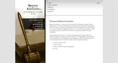 Desktop Screenshot of britton-law.com